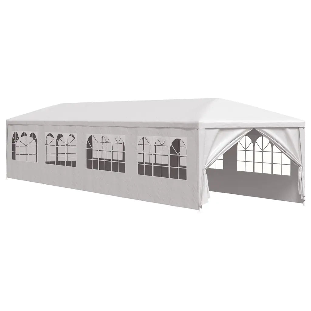 Gazebo da Giardino 3x12 m Bianco 91429