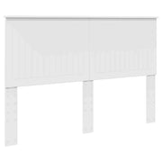 Testiera | Testata con Testiera | Testata Bianco 150 cm Legno multistrato