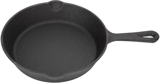 Piatto da Mini Frittelle in Acciaio Fuso - 10 cm - Resistente al Forno fino a 200°C - Ideale per Cuocere e Fritture - Materiale Sostenibile in Acciaio Fuso - Adatto per Fornelli a Gas e Elettrici