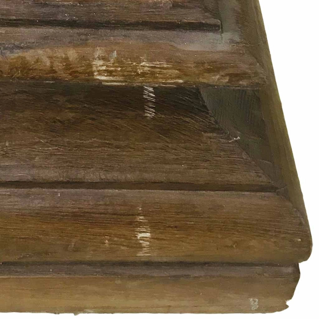 Candeliere in legno 31x30x23h