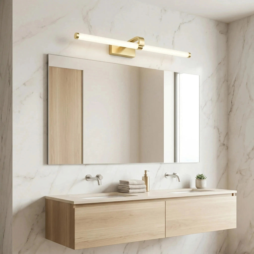 Applique Da Bagno Led APP1884-1W 60cm Gold
