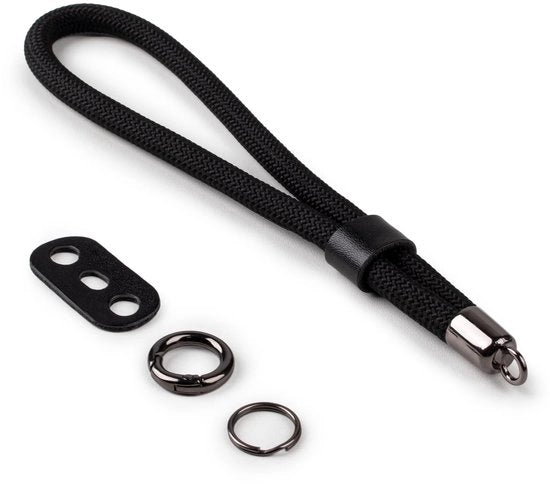 Cintura di scatto compatibile con Fujifilm XT5 XH2S Nikon Z30 Z50 Canon EOS R6 R10 R50 Sony A6700 A6400 A6000 A7C II A7IV fotocamere DSLR - nero