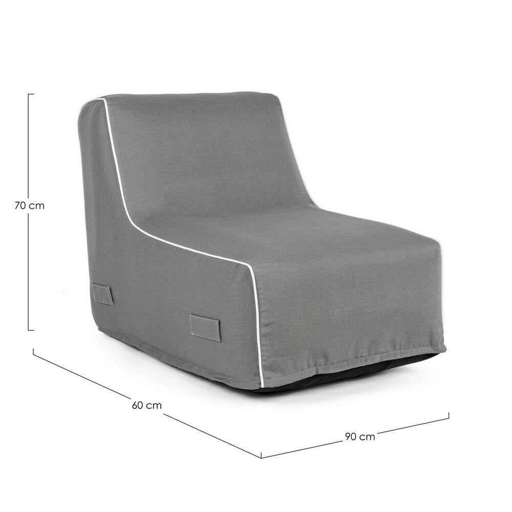 Chaise Longue Gonfiabile da Esterno in Tessuto Idrorepellente - DIVA