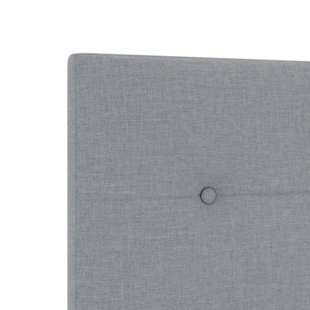 Letto Box Spring LED con Materasso Grigio Chiaro 80 x 200 cm 3455472