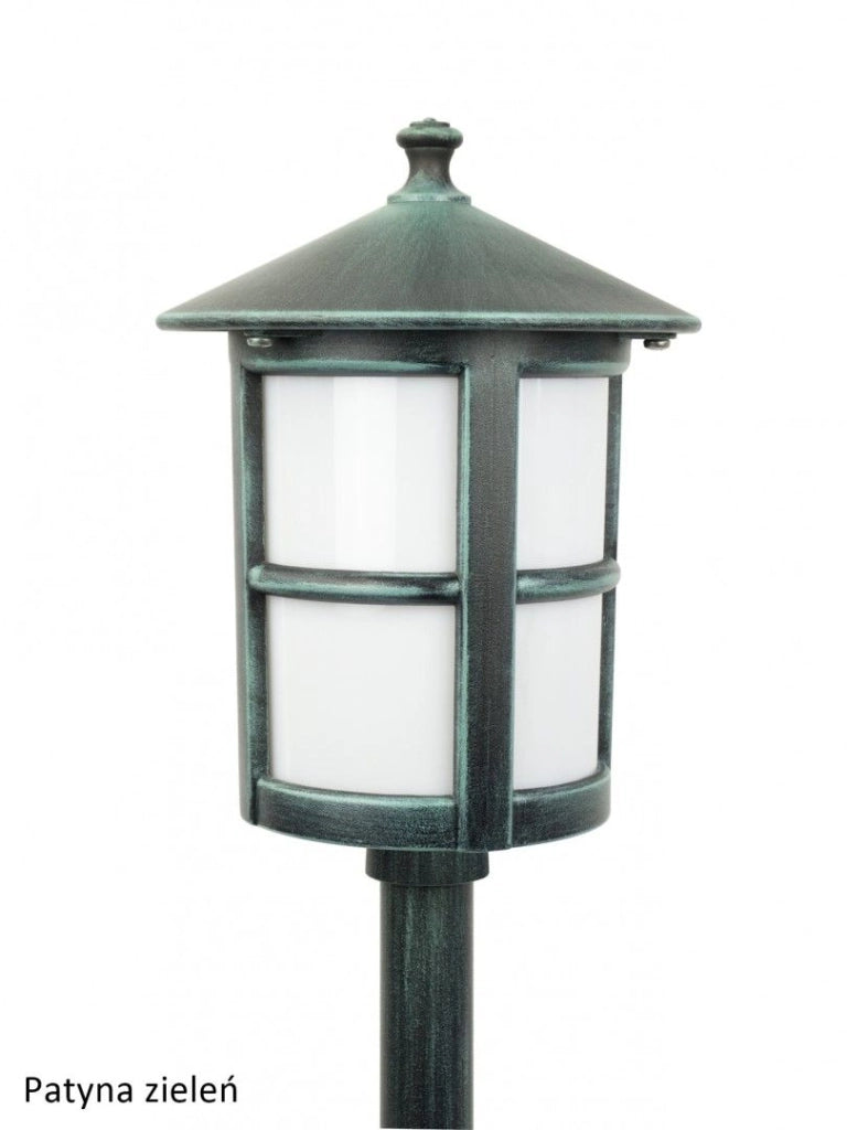 Lampione da giardino SU-MA Cordoba 151cm E27 nero IP23