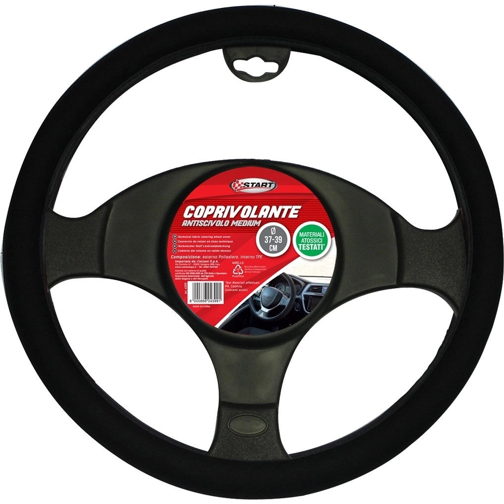 COPRIVOLANTE TESSUTO TECNICO D.37-39CM.