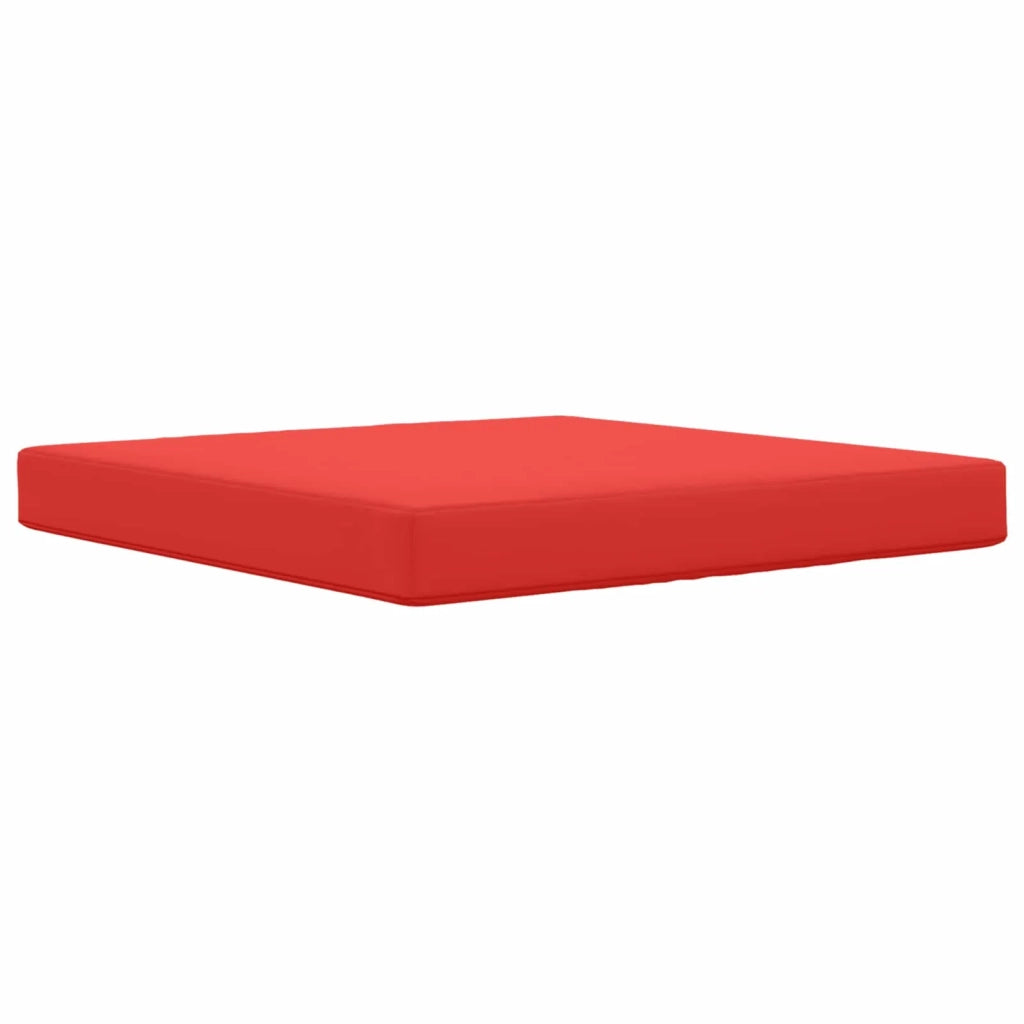 Cuscino per divano da esterno 3 pcs Rosso Poliestere 900869