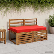 Cuscino per la seduta SOEST 100% Poliestere Rosso 946814
