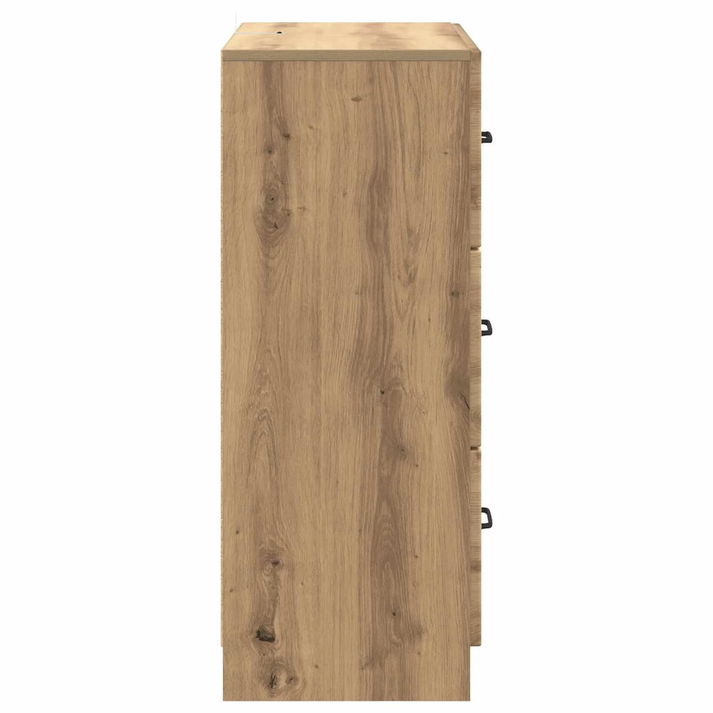 Mobile con Cassetti Rovere Artigianale 66 x 34,5 x 87 cm 895764