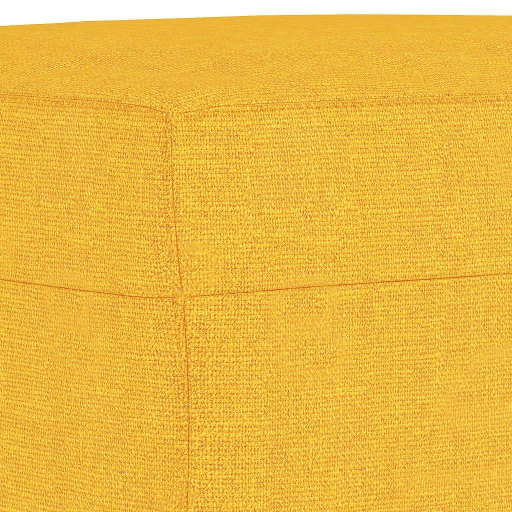 Panca/panca 70 x 35 x 41 cm tessuto giallo chiaro 02_0010453