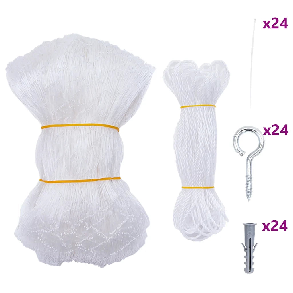 Rete per Gatti Trasparente 12x3 m in Nylon 42003058