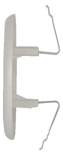 Griglia di aerazione tonda in plastica con molle (abs) : Dimensione - Ø140/200 cm2 99