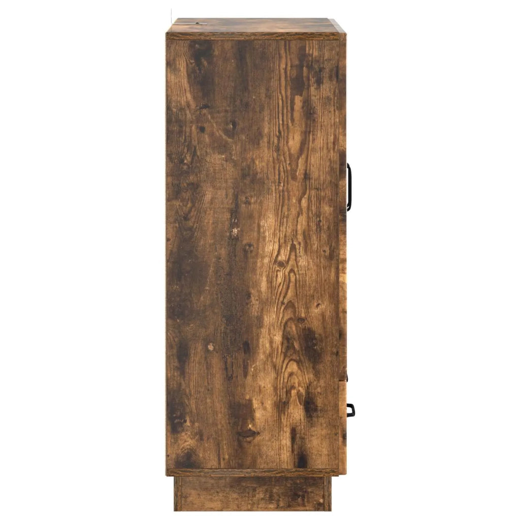 Credenza | Madia | Buffet da pranzo | Armadio da pranzo Rovere Fumo 66 x 34,5 x 92 cm Legno ingegnerizzato