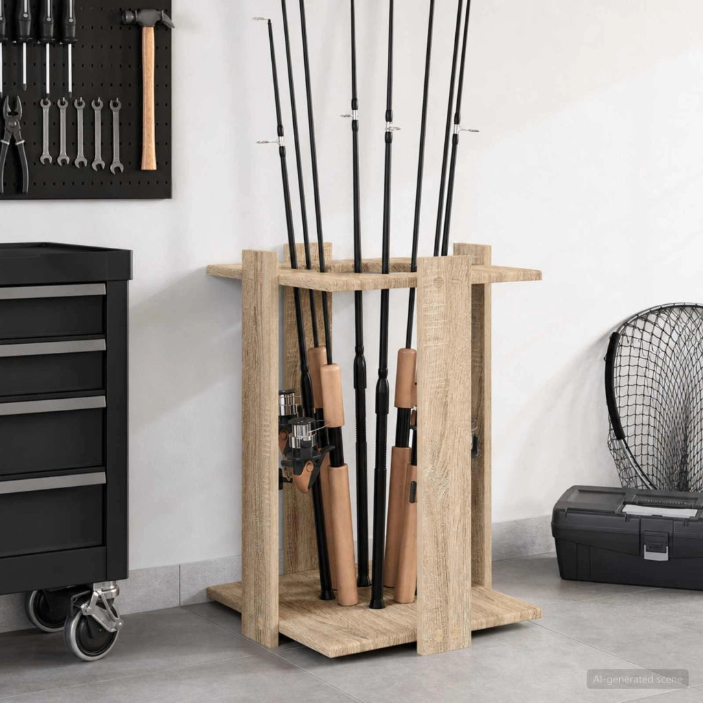 Supporto per canne da pesca Legno ingegnerizzato 3429727