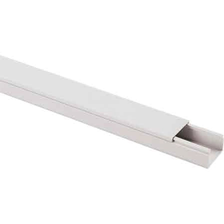 CANALINA PASSACAVI 20x10 mm (1 scomp.) - barra 2 mt