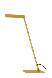 Lampada da scrivania moderna gialla LED dimmer Lucide