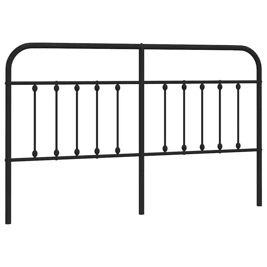 Testiera di Ricambio in Metallo Nero 160 cm 352613