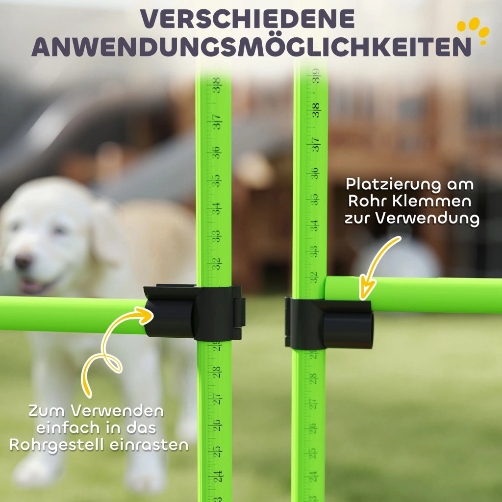 Set Agility per Cani ¨C Minimal ¨C Verde 99x65x94 cm