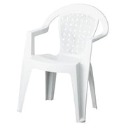 POLTRONA RESINA NORMA ANTISCIVOLO BIANCO- DIMAPLAST 2000- 1,0 pz