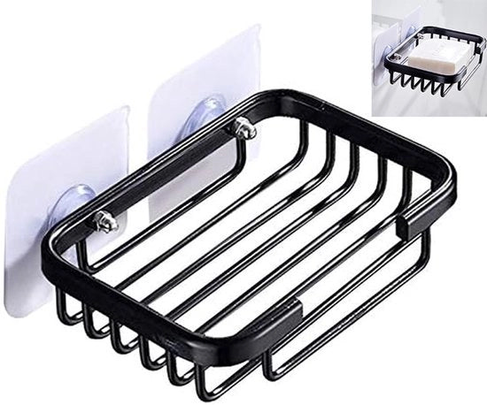 Zeppatore per bagno - Zeppatore senza perforazione - Zeppatore per bagno nero - Zeppatore da parete per bagno - Zeppatore per bagno senza perforazione - Adatto per lavabi e wc