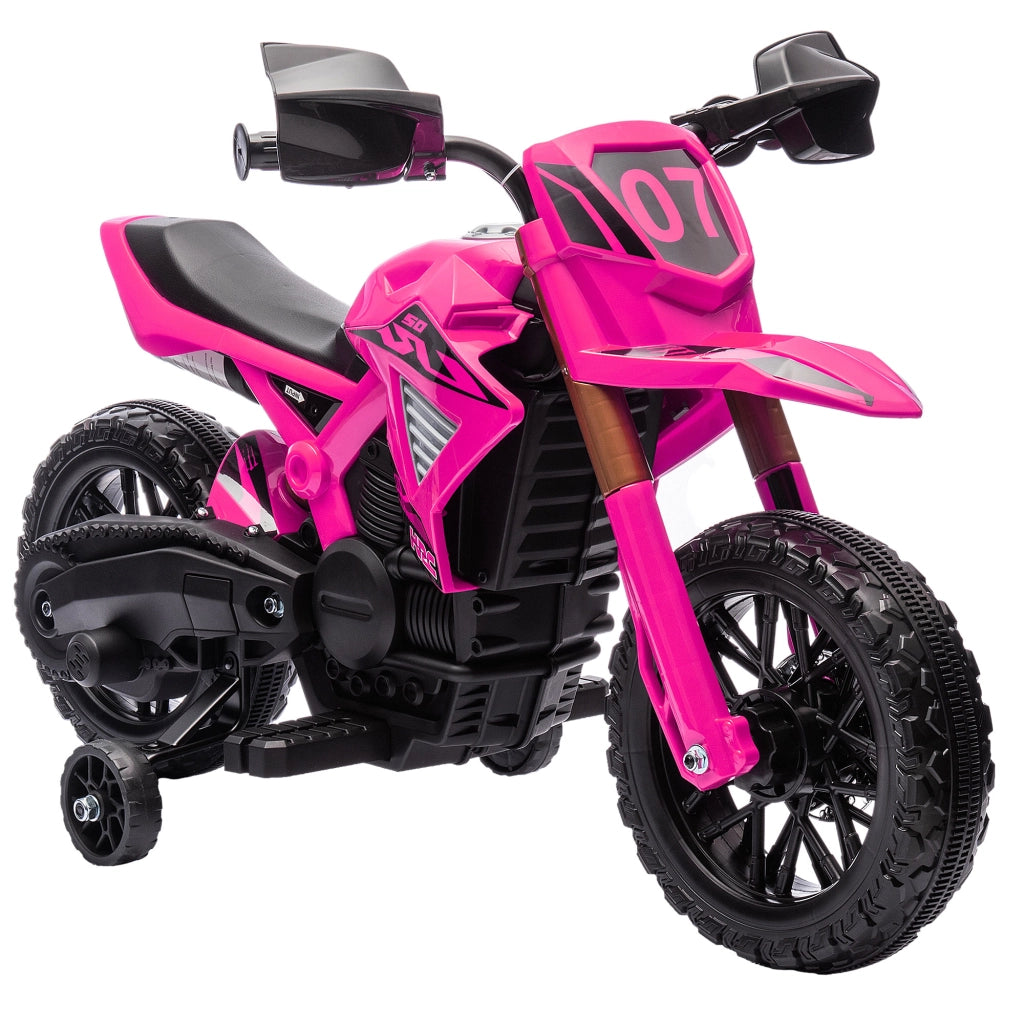 Moto Elettrica Bambini 12V ¨C zephmum ¨C Rosa