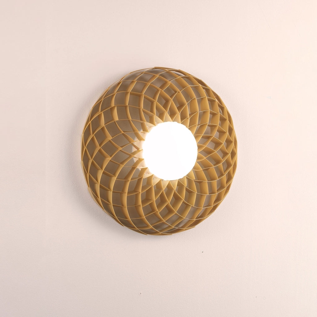 Applique Moderna Dalia Polilux ® New Gold 3 Luci Gx53