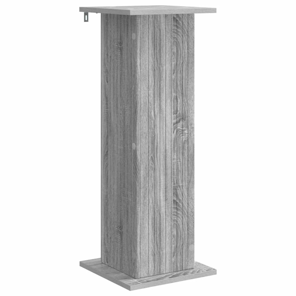 Supporto per piante | Sostegno per piante 2 pz Grigio Sonoma 30,5 x 30 x 80,5 cm
