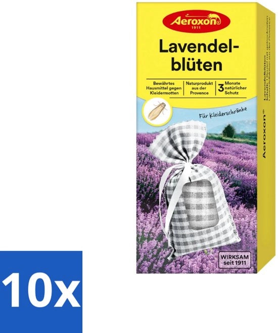 Lavandula contro le tarme - 15g - Confezione in bulk - 10 pezzi