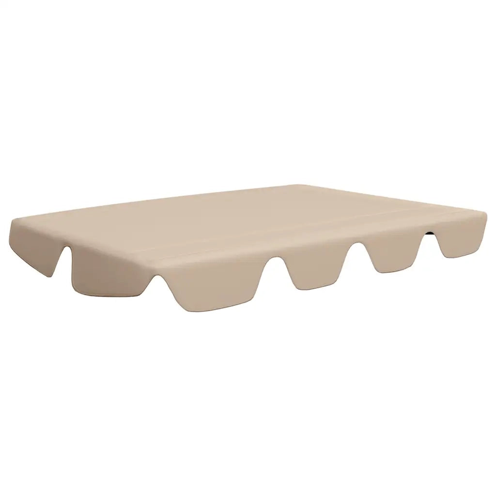 Baldacchino per Dondolo Giardino Beige 150/130x105/70 cm CFW3108129