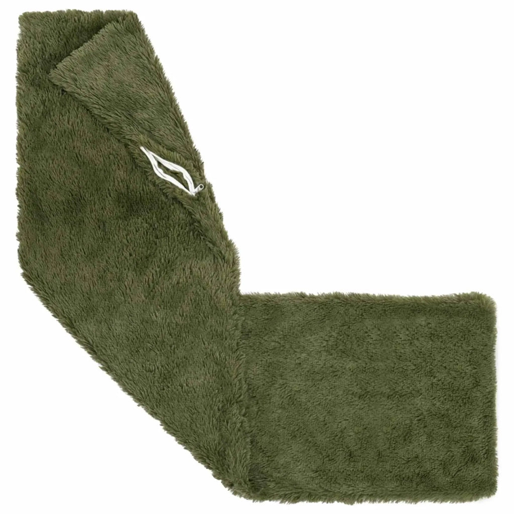 Cuscino con cuscino HEERLEN 2 pz Verde Fleece PV 926304