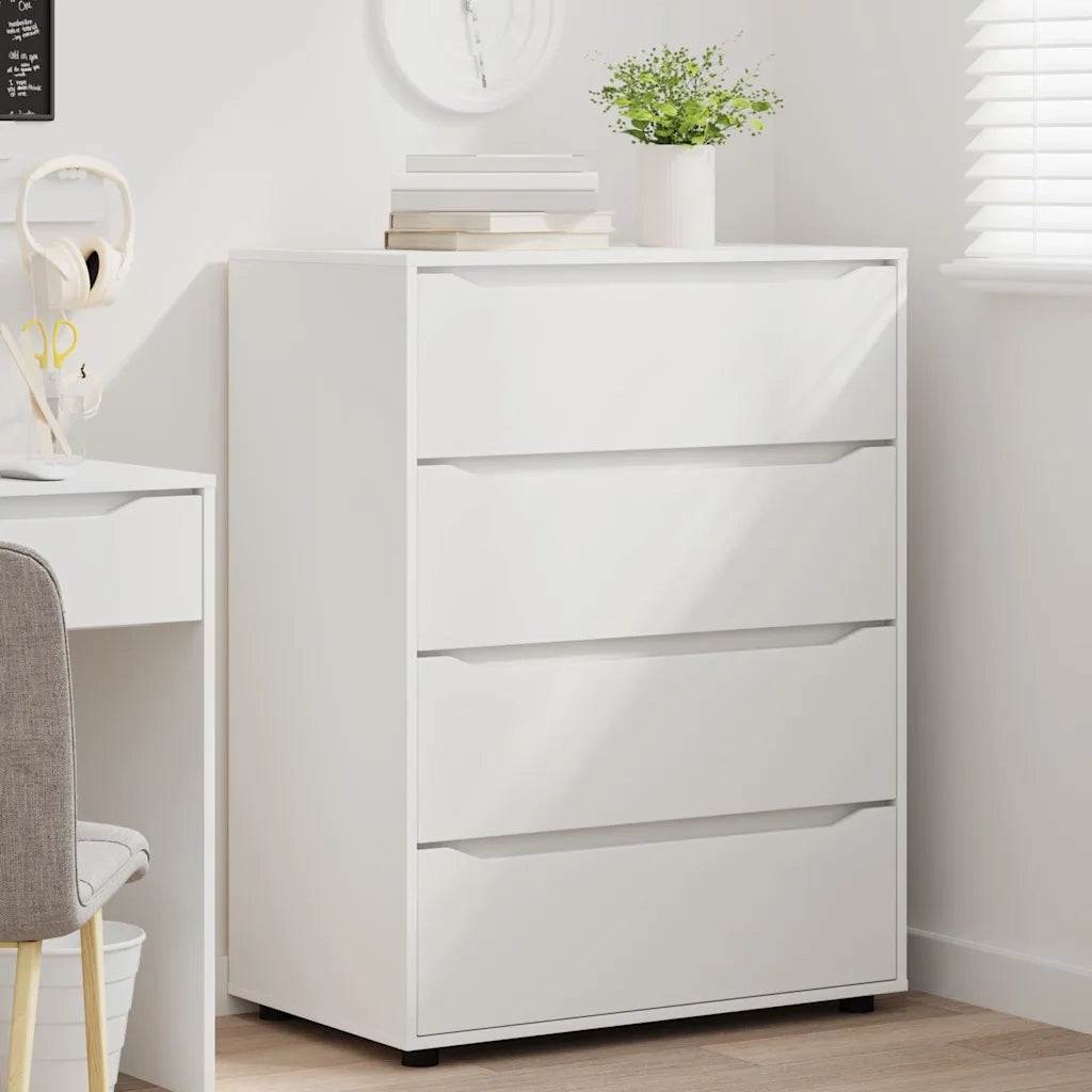 Armadi di Stoccaggio 2 pcs Bianco 80 x 48 x 105 cm
