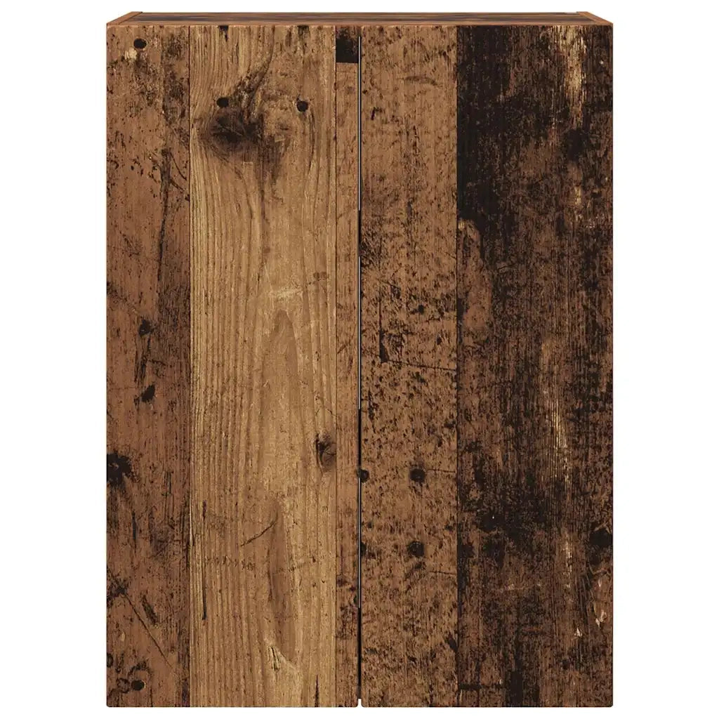 Mobile TV da Parete | Armadietto TV | Mobile Porta TV Legno vecchio 59,5 x 31 x 80 cm