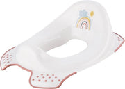 WC per bambini con riduzione dimensioni Rainbow per bambini da 4 a 15 anni con antislip Ewa bianco