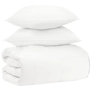 Set di Piumoni 3 pz Bianco Bambù 3432546