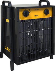 Radiatore elettrico industriale da 9000 W per cantiere - riscaldamento con ventilatore potente con regolazione termica - due modalità di riscaldamento - per officina o garage riscaldatore olio