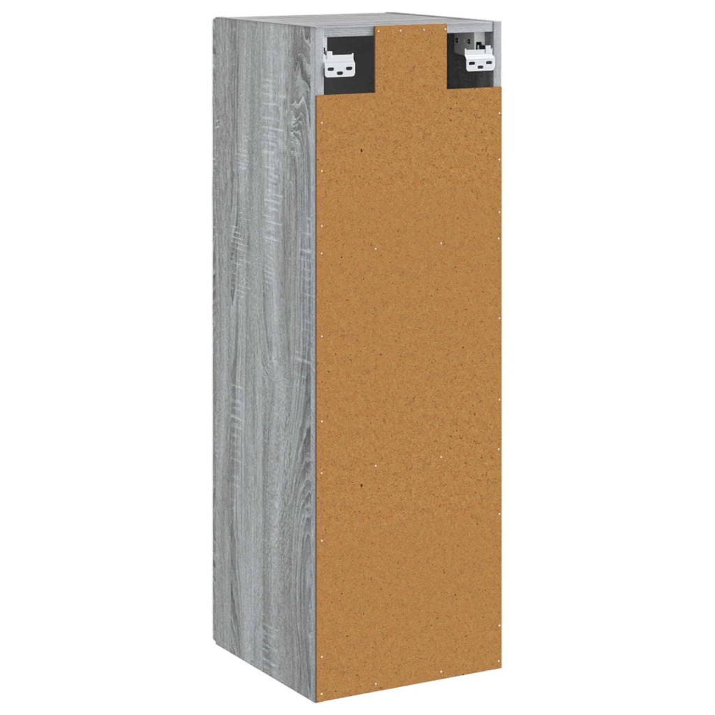 Mobiletto da Bagno a Muro Sonoma grigio 33 x 34,5 x 60 cm 890668