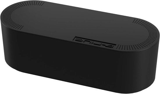 Cassetto di stoccaggio per cavi - Gestione di cavi - 1 pezzo - Nero - Materiale ABS - Grande