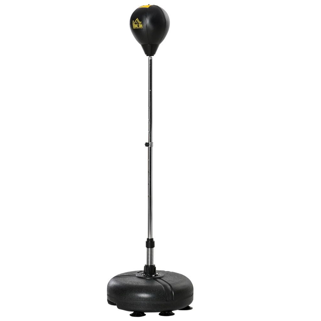 Sacco da Boxe Regolabile ¨C Minimal ¨C Oro, PE e Metallo, 45x45x133-151cm