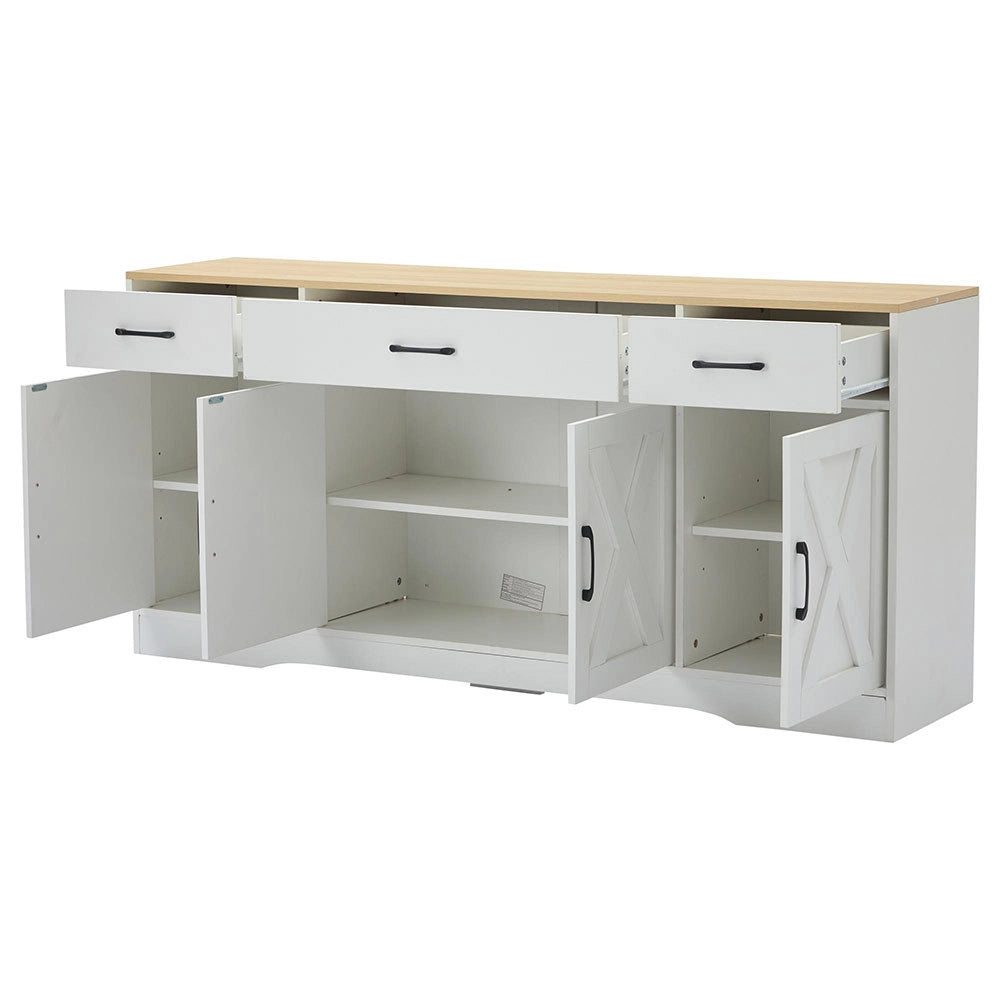 Buffet - Xylo - bianco legno multifunzione moderno