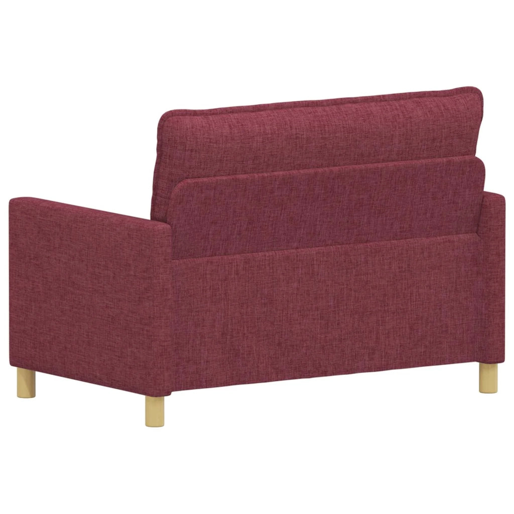 Divano Rosso Vino Tessuto 42028792