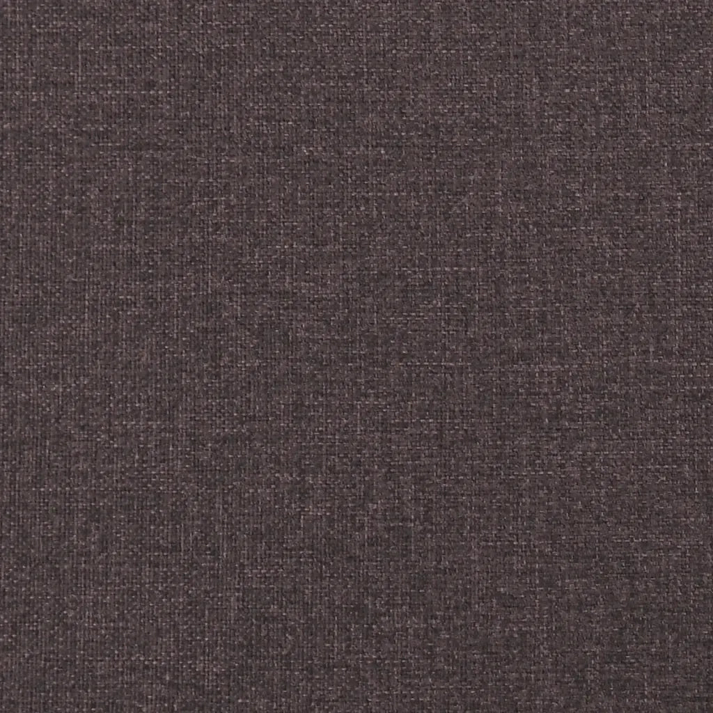 Letto con Materasso Dover Marrone Scuro 90x200 cm in Tessuto 3208327