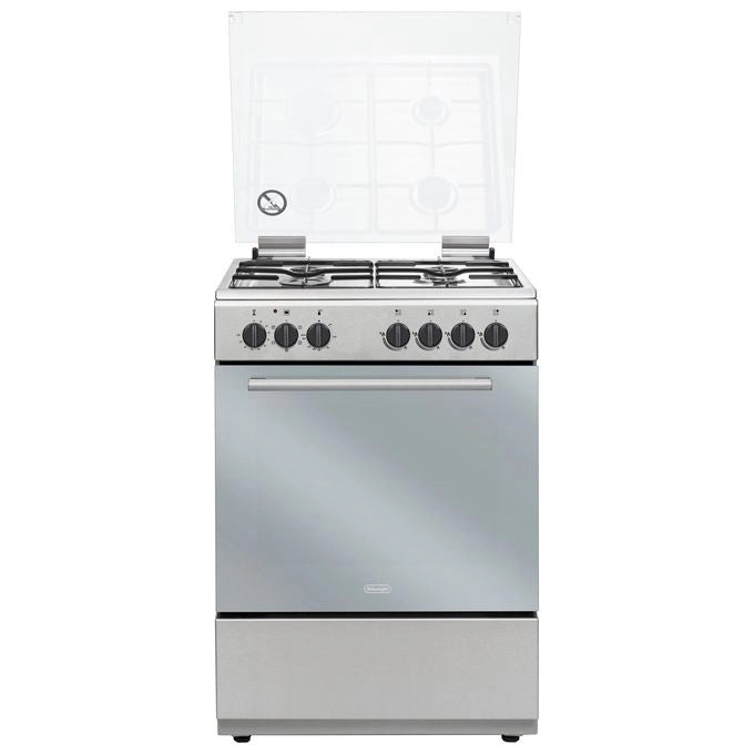 De’Longhi DL664EX cucina A Elettrico Gas Acciaio inox