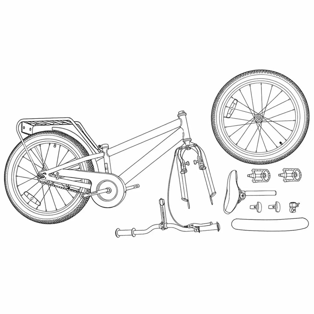 Bicicletta per Bambini 20 Pollici 42009368