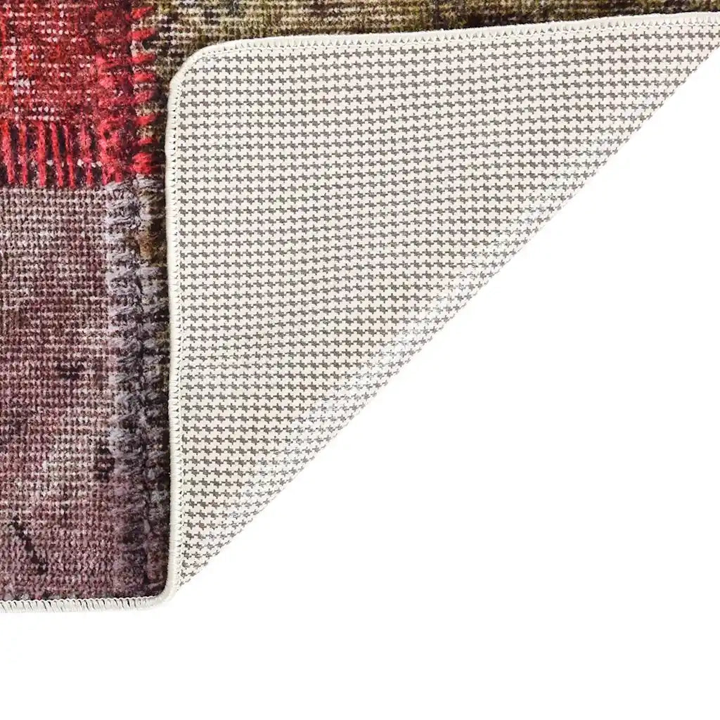 Tappeto Lavabile Patchwork 120x180 cm Multicolore 337966