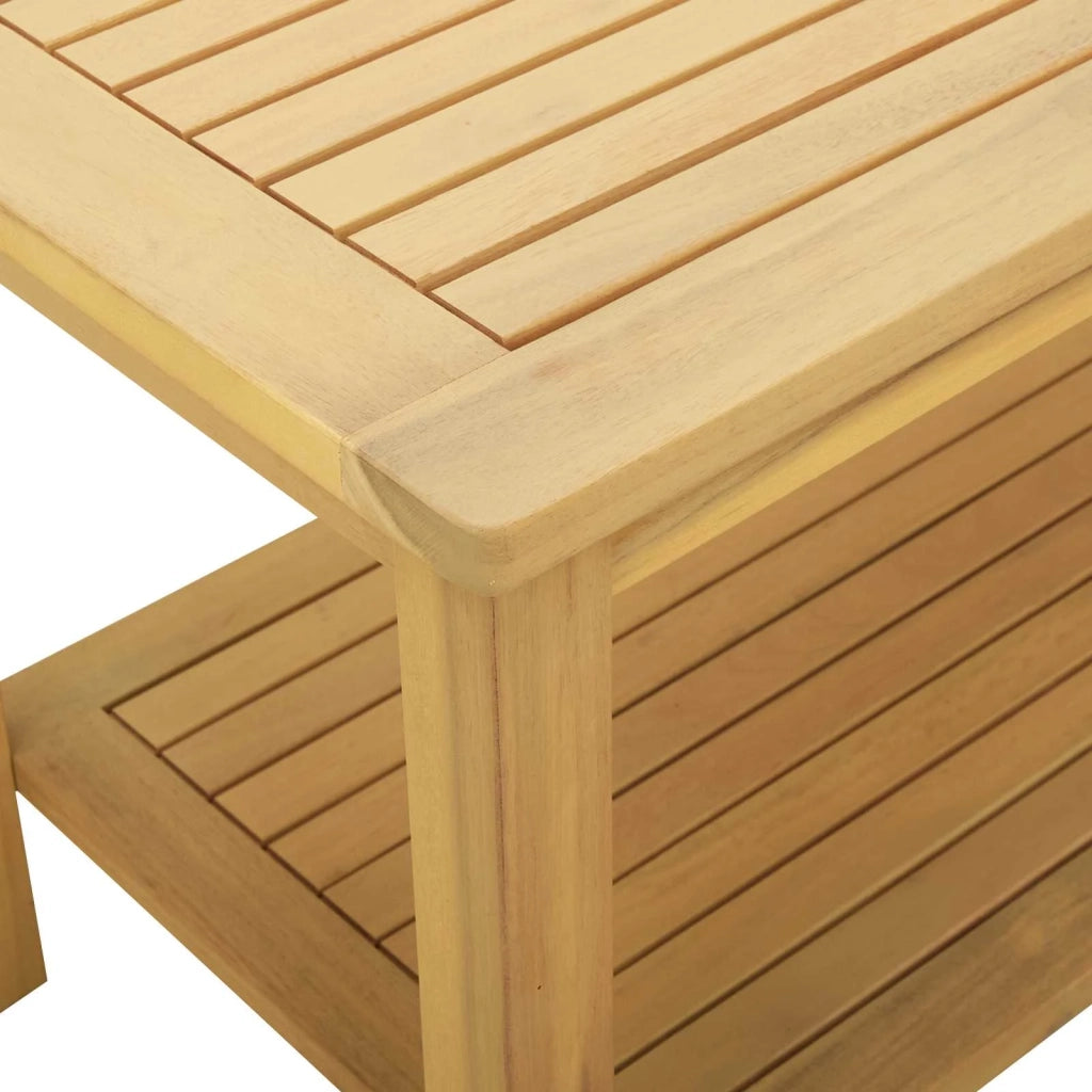 Tavolo laterale | Tavolino Olio Naturale 70 x 40 x 45 cm