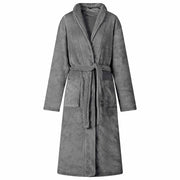 Accappatoio senza Cappuccio Grigio scuro xxxl Flanella 42017278