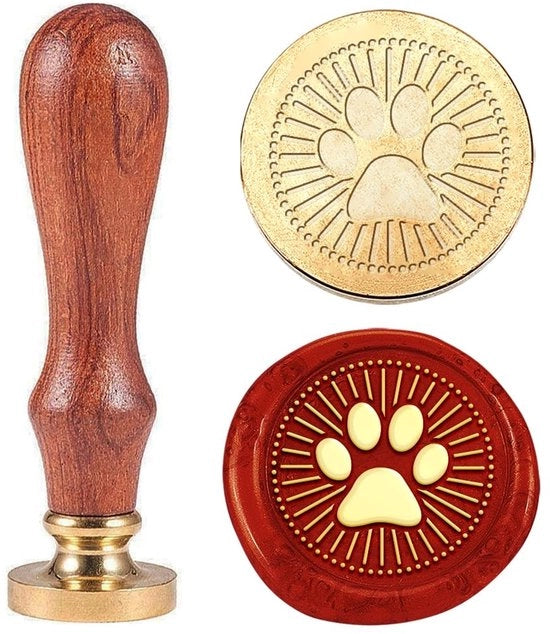 Stampo a clessidra per piede - Impressione del piede - Maniglia in legno - 25 mm - Regalo per Natale - Per inviti - Stampatore di clessidra