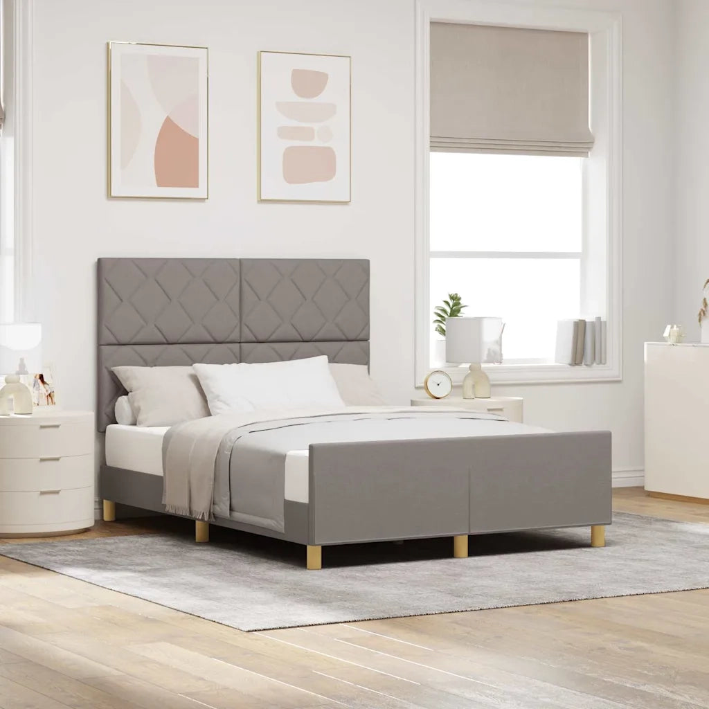 Struttura del letto con testiera Talpa 160 x 200 cm Tessuto