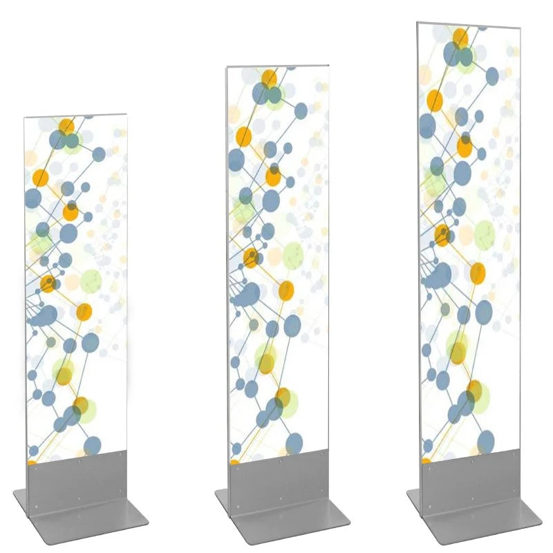 Totem Comunicazione con base a T 420 mm LINEA PLUS - 42 x 156