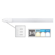 Neon lineare a led 120x2.6 cm tri-white